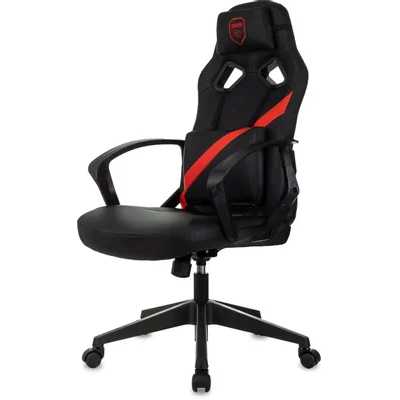 игровое кресло Бюрократ ZOMBIE 300 Black-Red черно-красный