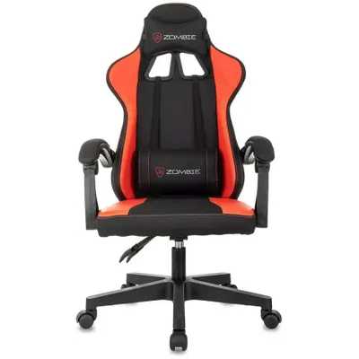 игровое кресло Бюрократ ZOMBIE Rudger Black/Red черно-красный