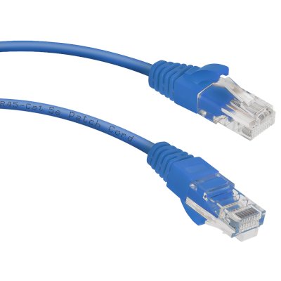патч-корд Cabeus PC-UTP-RJ45-Cat.5e-2m-BL Синий