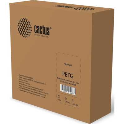 пластик для 3D принтера Cactus CS-3D-PETG-1KG-BLACK