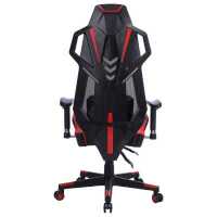 игровое кресло Cactus CS-CHR-090BLR черный-красный