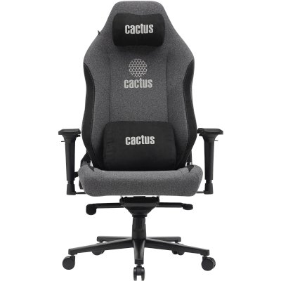 игровое кресло Cactus CS-CHR-MAG-GY черный-серый