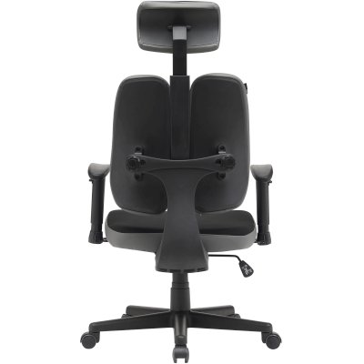 игровое кресло Cactus CS-CHR-MC03-BKGY черный-серый