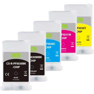 картридж Cactus CS-R-PFI031SET-CHIP черный