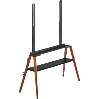 подставка Cactus CS-ST3647BKWN черный, орех