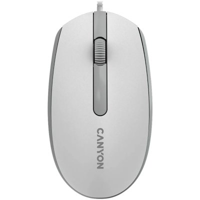 мышь Canyon M-10 CNE-CMS10WG Белый-серый