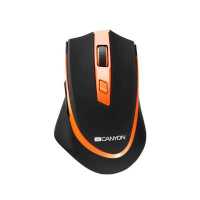 мышь Canyon MW-13 CNS-CMSW13BO Черный-оранжевый