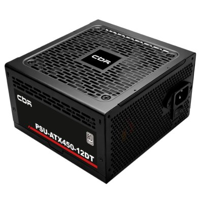 блок питания CBR 450W PSU-ATX450-12DT Черный