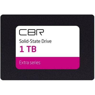 SSD диск CBR Extra 1Tb SSD-001TB-2.5-EX21 Черный