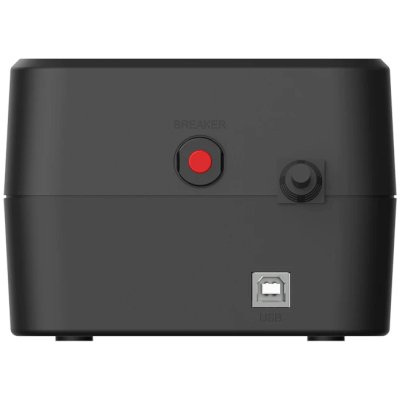 ИБП CBR Light LGT-650H-6F-LDB Черный