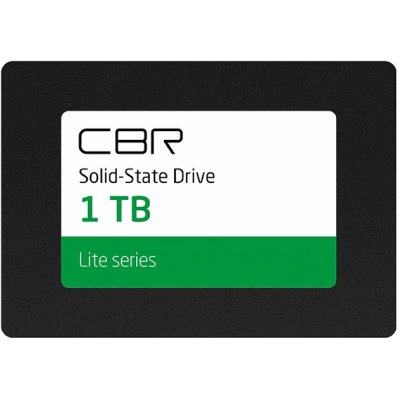 SSD диск CBR Lite 1Tb SSD-001TB-2.5-LT22 Черный