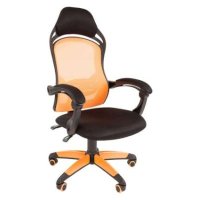 игровое кресло Chairman Game 12 Black-Orange черно-оранжевый
