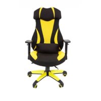 игровое кресло Chairman Game 14 Black-Yellow черно-желтый