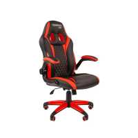 игровое кресло Chairman Game 15 Black-Red черно-красный