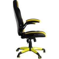 игровое кресло Chairman Game 15 Black-Yellow черно-желтый