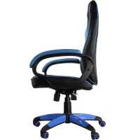 игровое кресло Chairman Game 16 Black-Blue черно-голубой