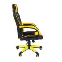 игровое кресло Chairman Game 17 Black-Yellow черно-желтый