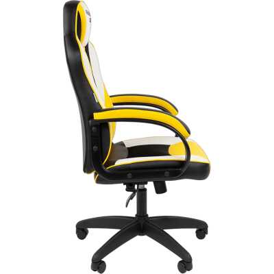 игровое кресло Chairman Game 17 Black-Yellow-White 7213491