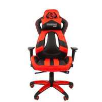 игровое кресло Chairman Game 25 Black-Red черно-красный