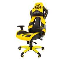 игровое кресло Chairman Game 25 Black-Yellow черно-желтый