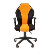 игровое кресло Chairman Game 8 Black-Orange черно-оранжевый