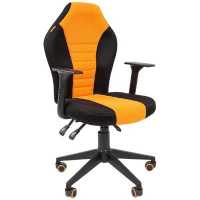 игровое кресло Chairman Game 8 Black-Orange черно-оранжевый