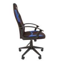игровое кресло Chairman Game 9 Black-Blue черно-синий