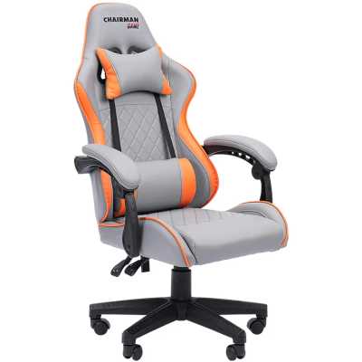 игровое кресло Chairman Game CH28 Grey-Orange 7162897
