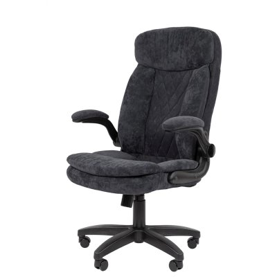 офисное кресло Chairman Home 533 Dark Grey 7193213 серый