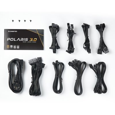 блок питания Chieftec 1250W Polaris 3.0 PPS-1250FC-A3 Черный