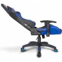 игровое кресло College CLG-801LXH Black-Blue черно-синий