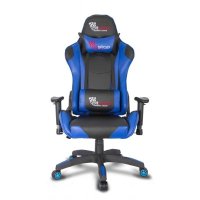 игровое кресло College XH-8062 Black-Blue черно-синий