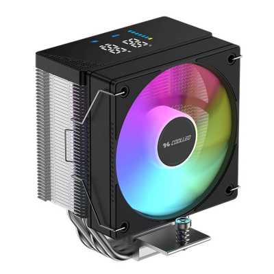 кулер Coolleo CL-B40S-DIG-ARGB-V2 Черный