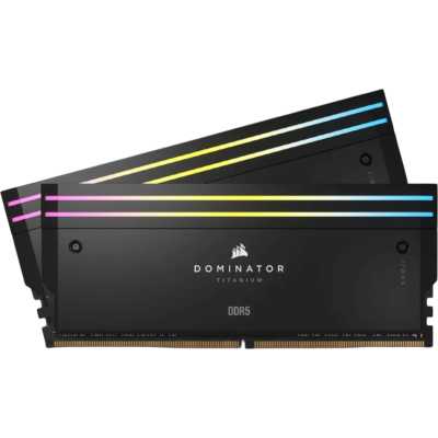 оперативная память Corsair Dominator Titanium RGB Black CMP64GX5M2X6600C32