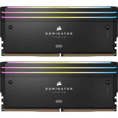 оперативная память Corsair Dominator Titanium RGB Black CMP96GX5M2B6600C32