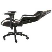игровое кресло Corsair Gaming T1 Race 2018 Black-White черно-белый
