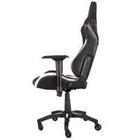 игровое кресло Corsair Gaming T1 Race Black-White черно-белый