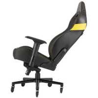 игровое кресло Corsair Gaming T2 Road Warrior Black-Yellow черно-желтый