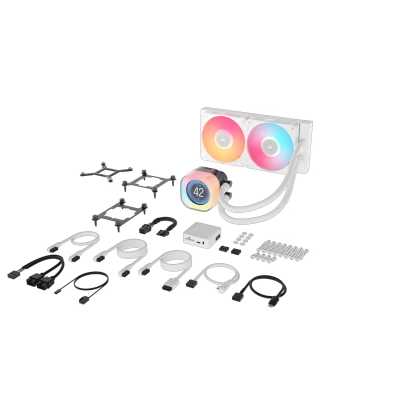 кулер Corsair iCUE LINK Titan 240 RX LCD CW-9061025-WW Белый
