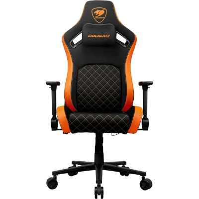 игровое кресло Cougar Defensor F Black-Orange черно-оранжевый