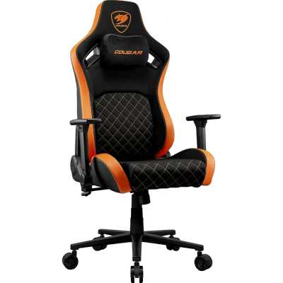 игровое кресло Cougar Defensor F Black-Orange черно-оранжевый