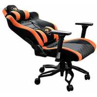 игровое кресло Cougar Throne Black-Orange черно-оранжевый