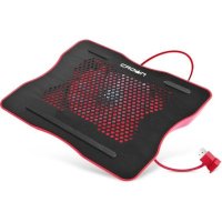 охлаждающая подставка Crown CMLC-1001 Black-Red Черный