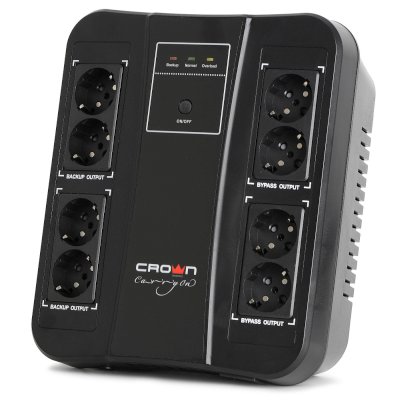 ИБП Crown CMUS-275 Euro Smart Черный