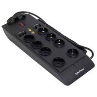 сетевой фильтр CyberPower SB0802AD-DE2.4M черный