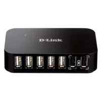 разветвитель USB D-Link DUB-H7/B/D1A черный