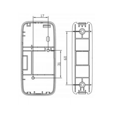 магнито-контактный датчик Dahua DHI-ARD311-W