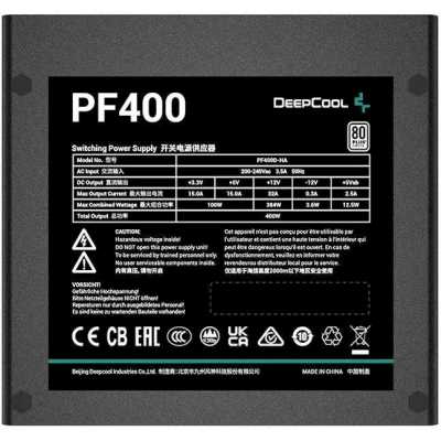 блок питания Deepcool 400W PF400 V2 Черный