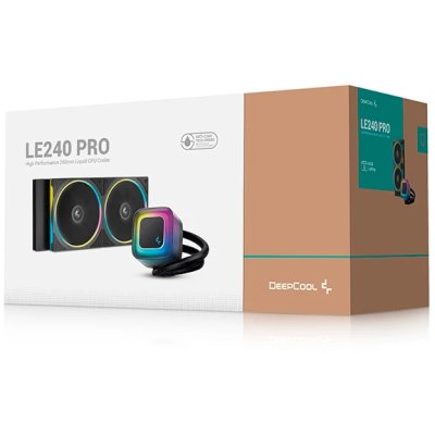 кулер Deepcool LE240 Pro ARGB Black Черный