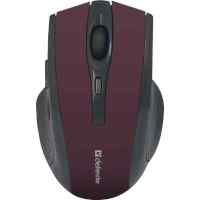 мышь Defender Accura MM-665 Red Красный-черный